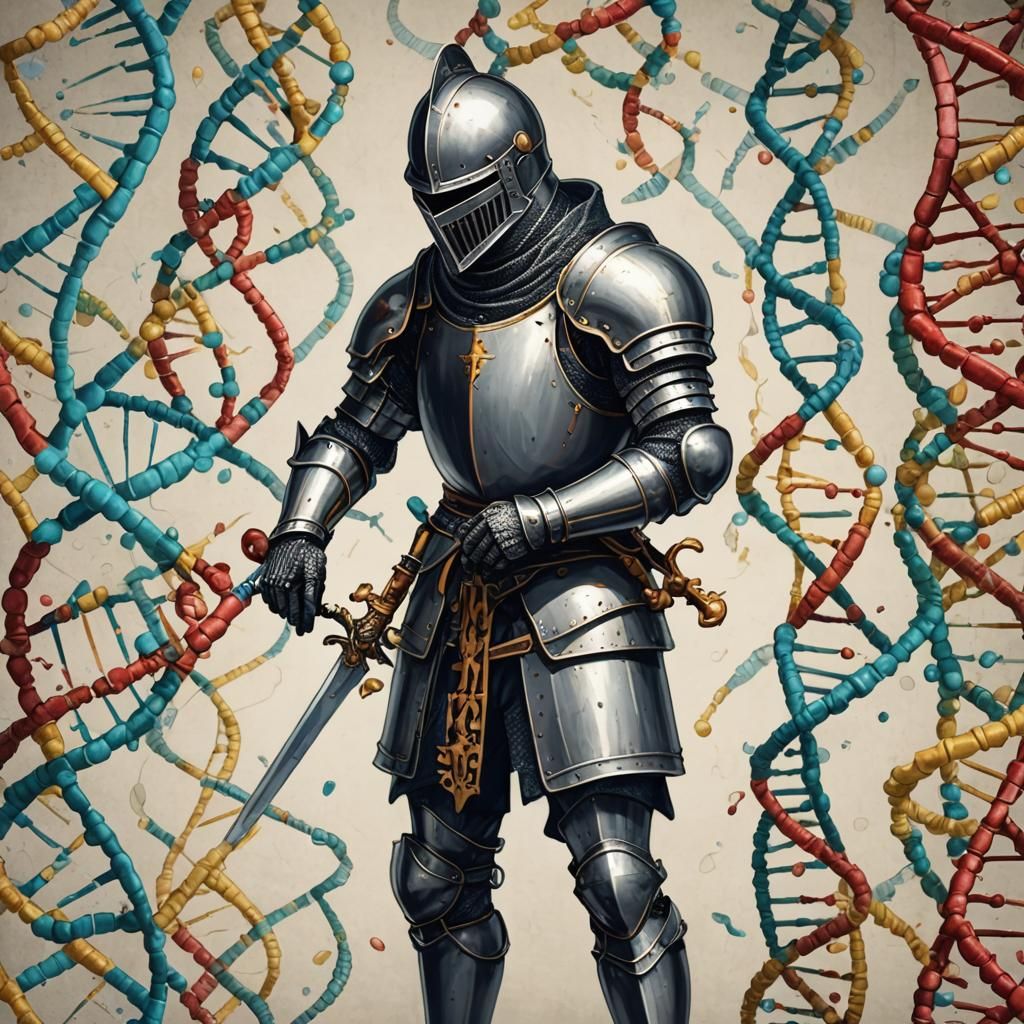 Knight Reassembling DNA: A Medieval Future