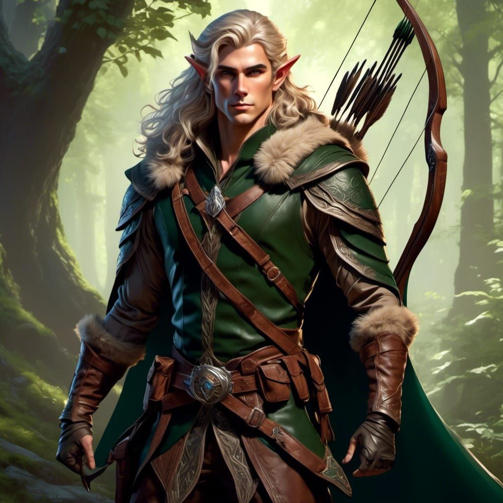 Handsome Elf Ranger