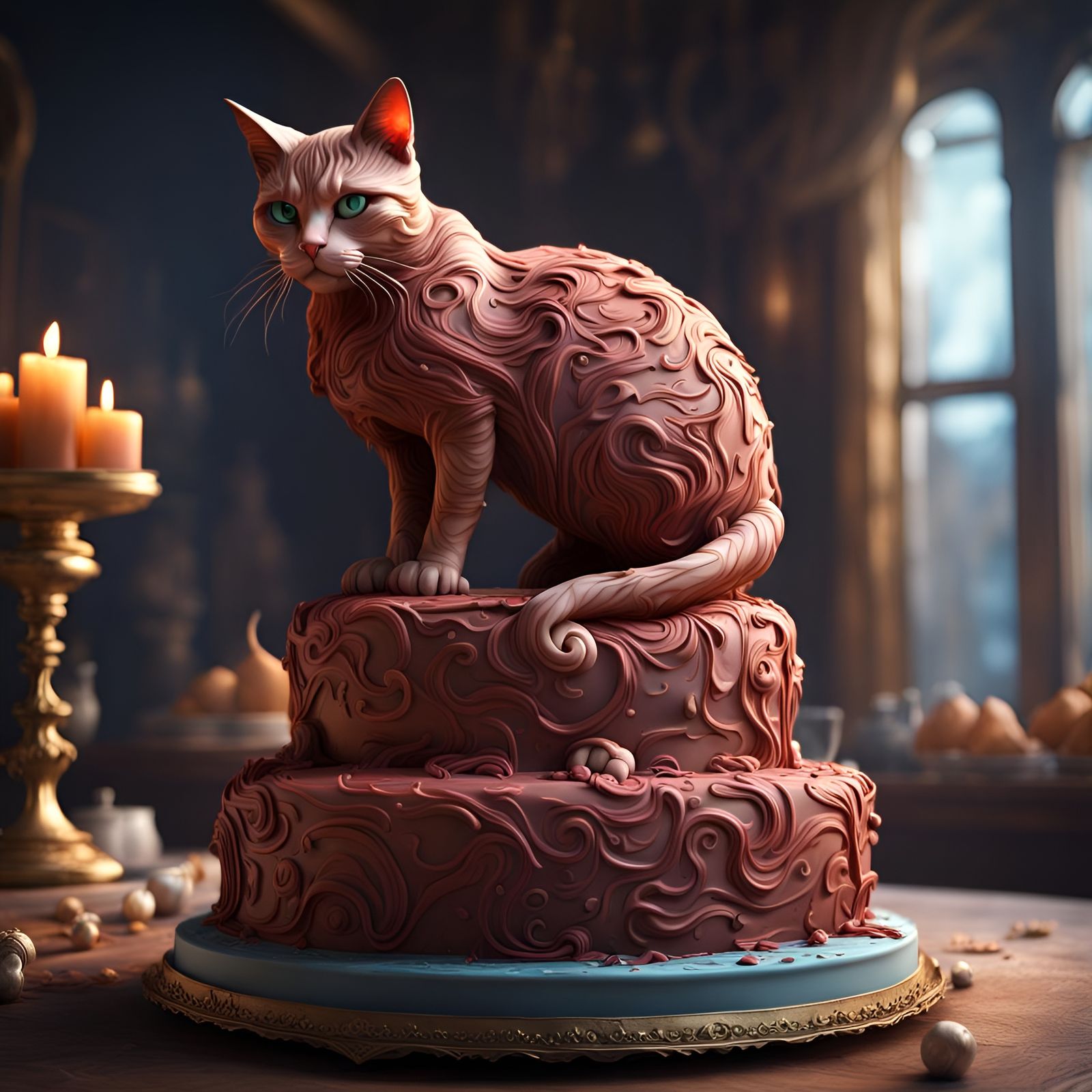 Cat cake