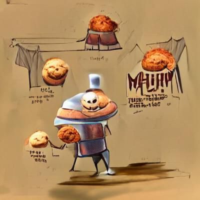 Muffin Man Concept Art
