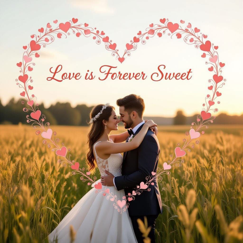Love's Eternal Sweetness: An AI Interpretation