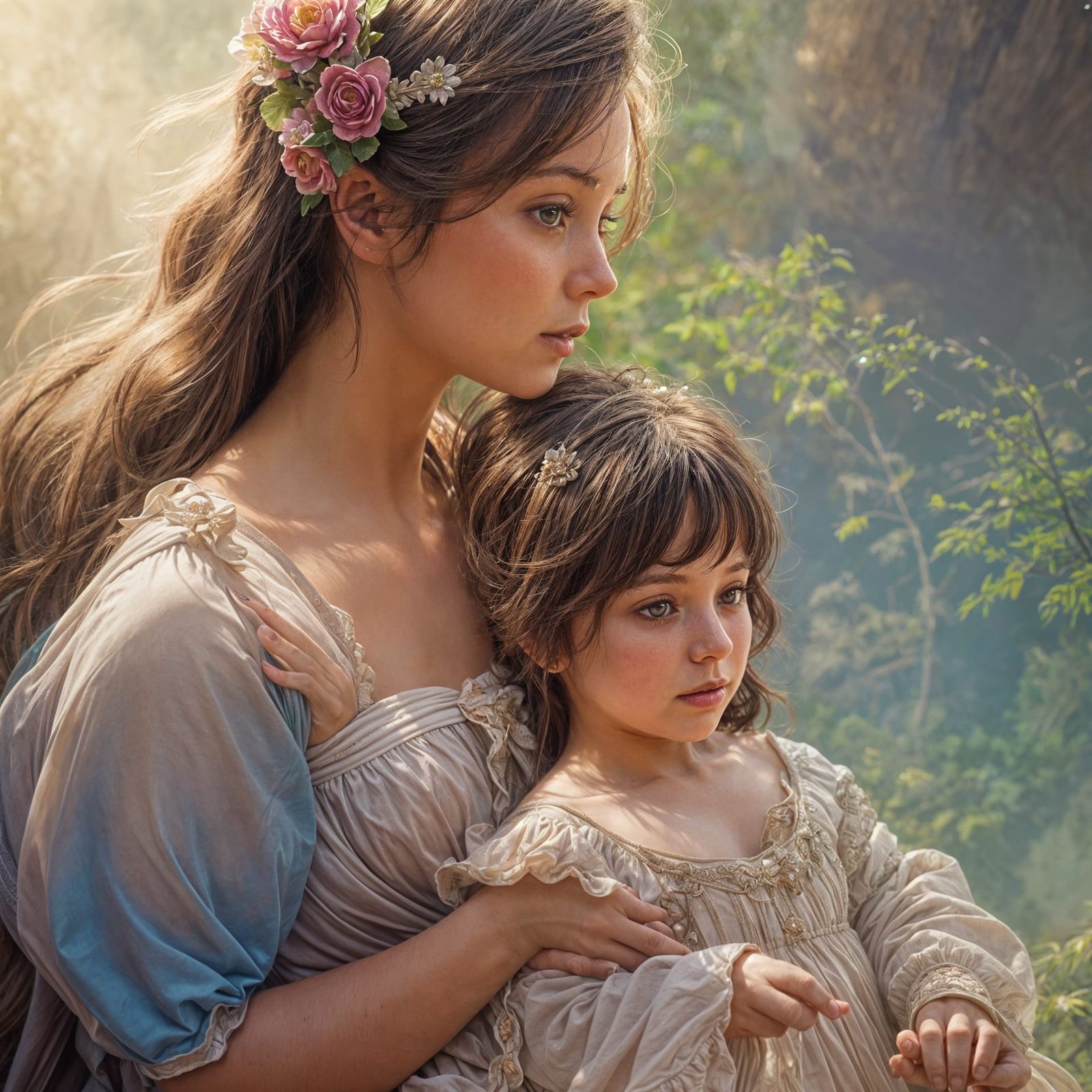 Mother and daughter #3