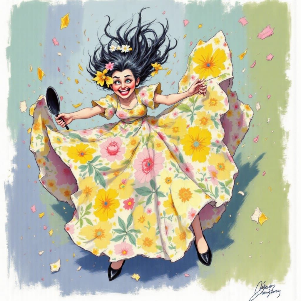 Bauhaus-Inspired Pop Art in Vibrant Soft Pastels