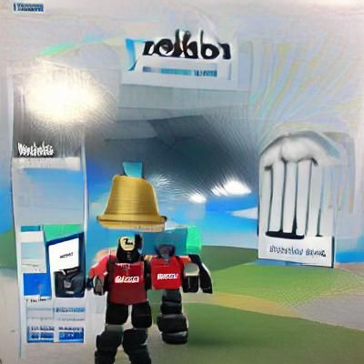 Stylized Roblox Logo Rendering
