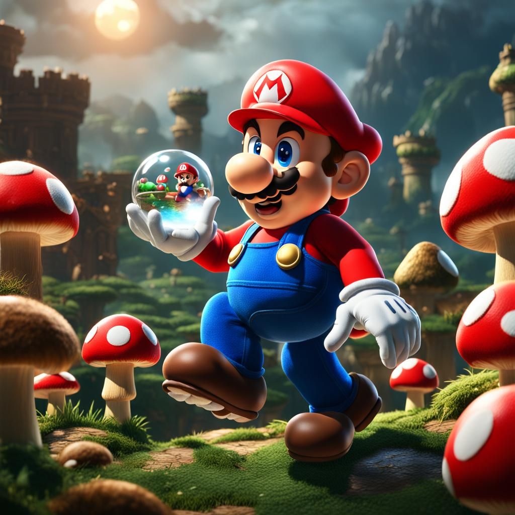 Super Mario and Mushroom Kingdom Orb