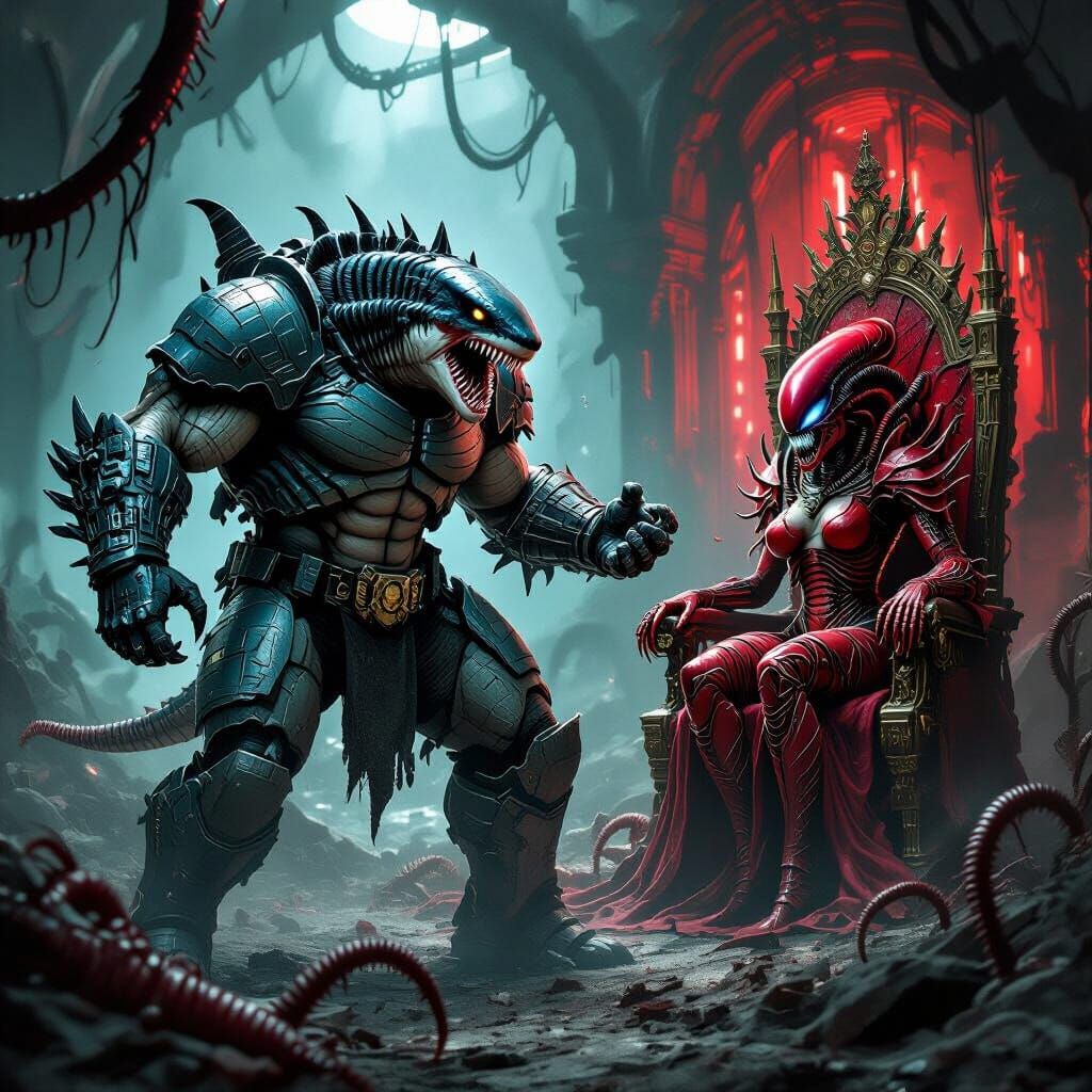 Selachii and the Red Queen