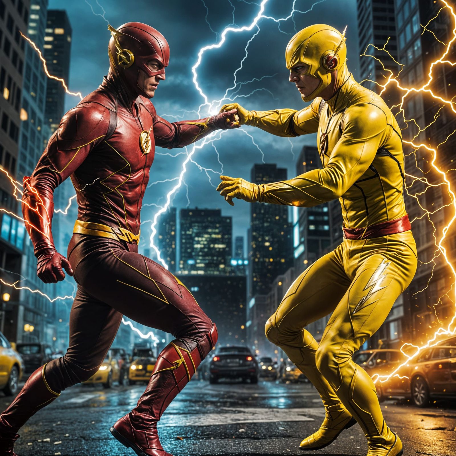 Legendary Speedsters Clash in a Thrilling Battle