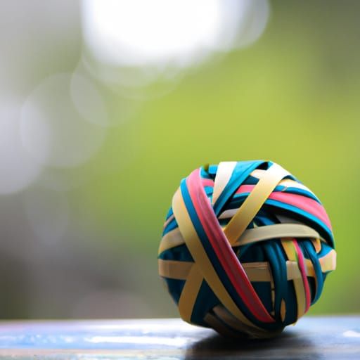 Rubber Band Ball in Japan: Professional Photography