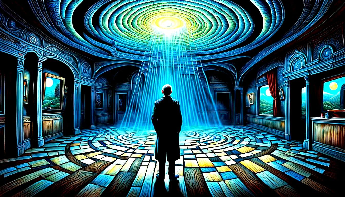 Abstract Massurrealist Phenomenalism Art