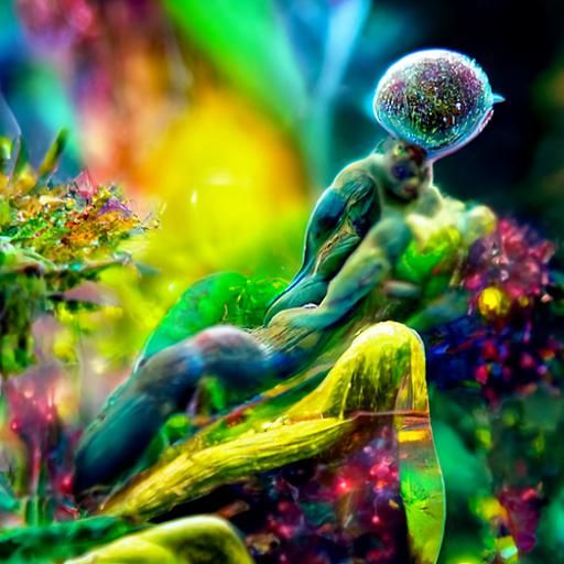 New York Botanical Garden: Astral Holographic Illustration