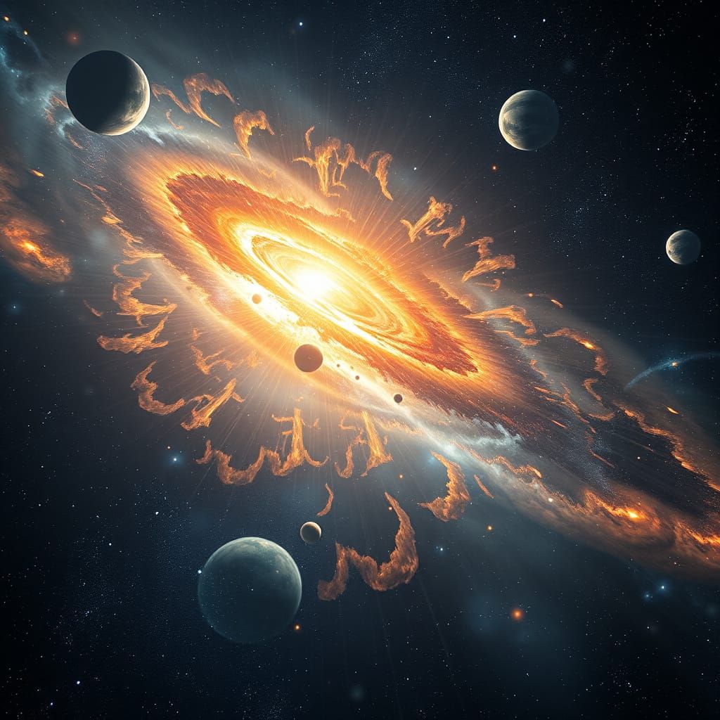 The Birth of a Universe in Stunning Photorealism