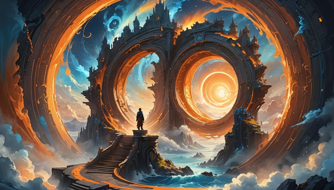 Portal to Infinite Lands: Fantasy Concept Art