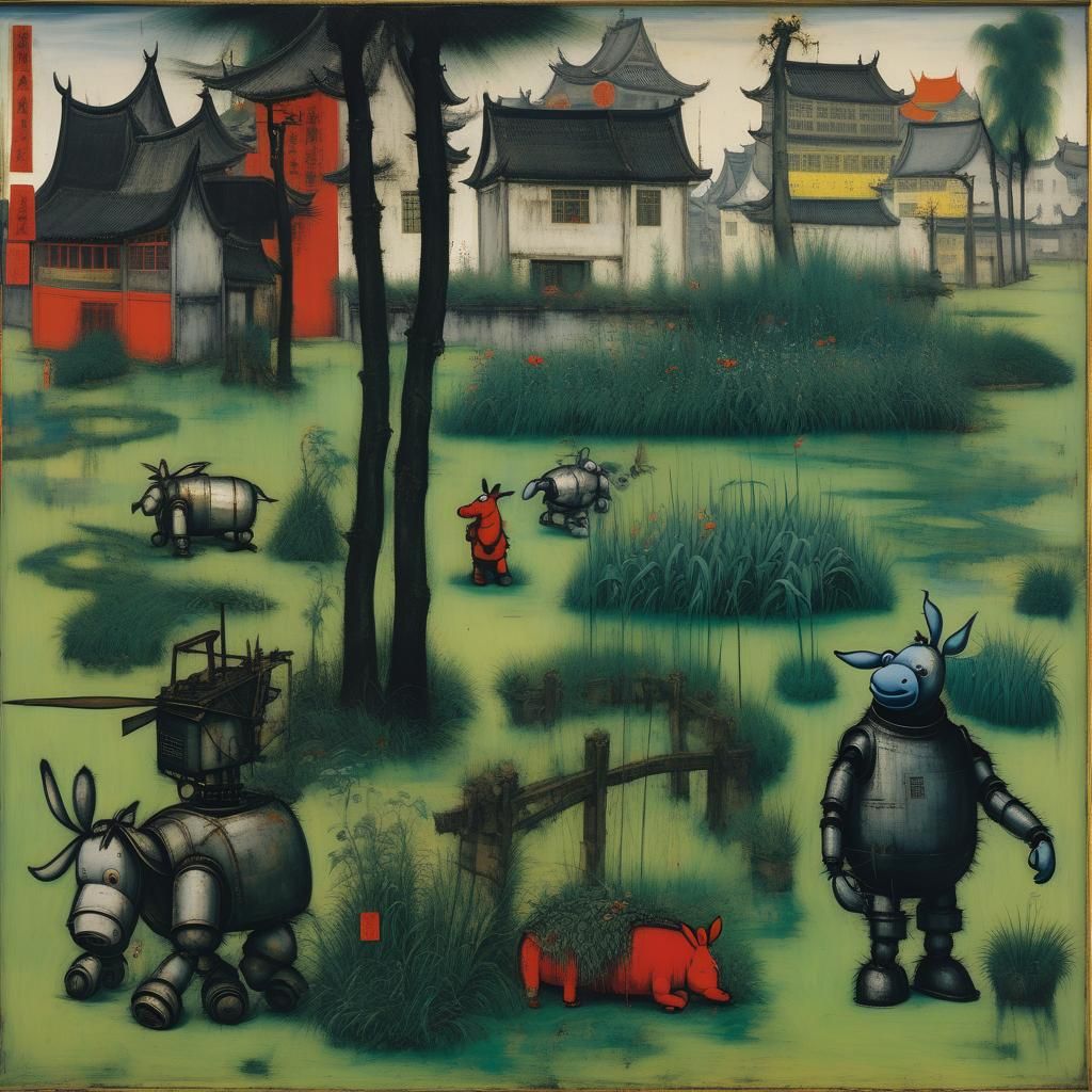 Eeyore's Robot Nightmare in Shanghai: Renaissance meets Expr...