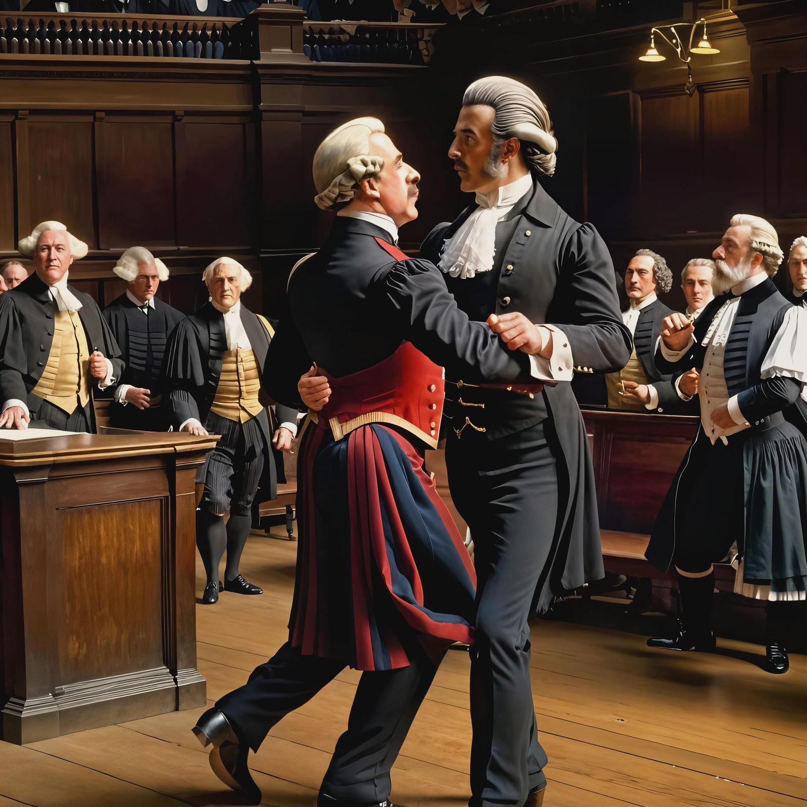 Photorealistic Portrait with Corrected Facial Details