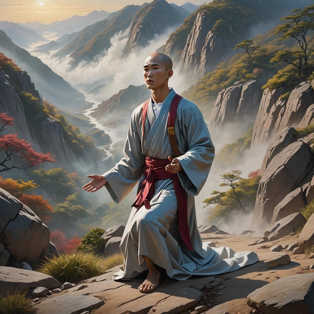 Teenager Meets Jesus: Hyper-Realistic Concept Art