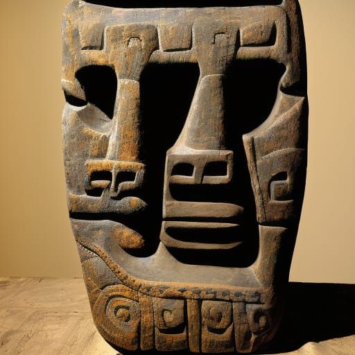 Tribal Sculptures: Hyperdetailed Psychedelic Totemism