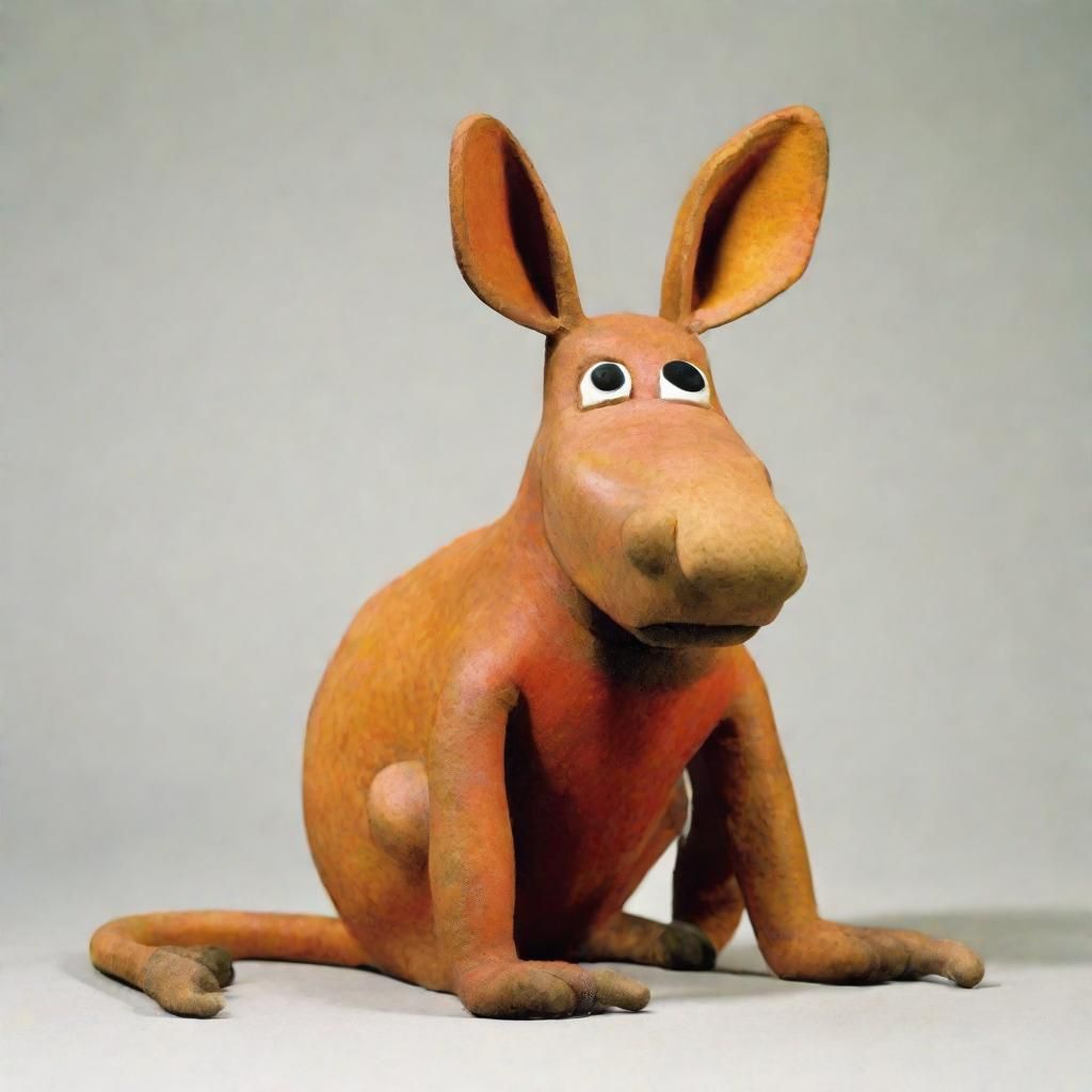 Aardvark in Expressionist Style