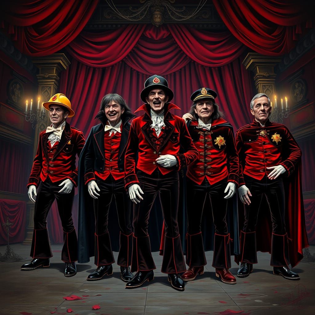 Gothic Disco Vampires: A Dark, Campy Reimagining