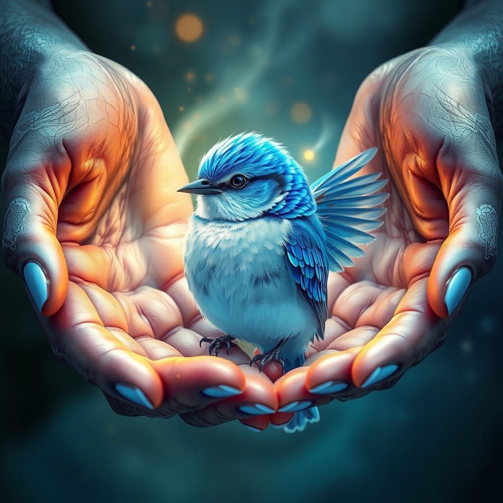 Enchanted Hands Weave Healing Magic in Elegance