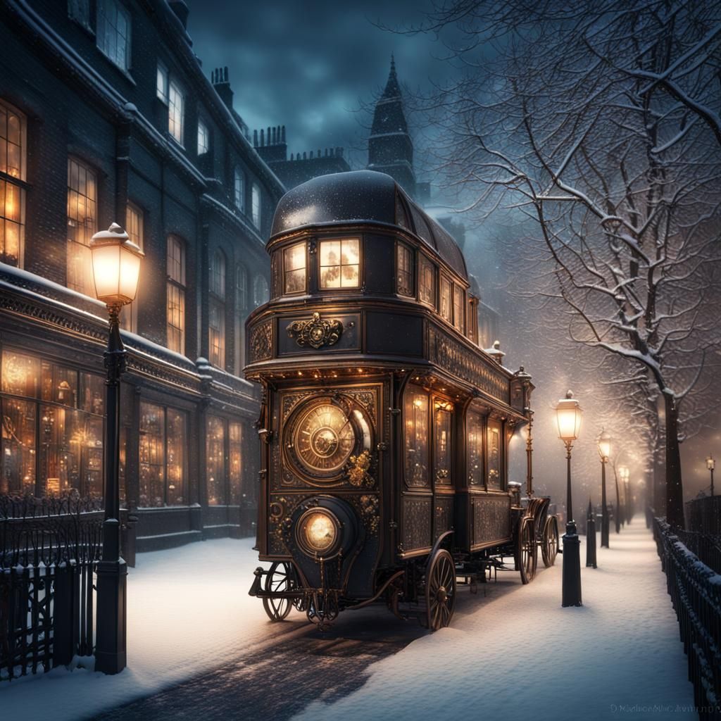 The winter wonderland train