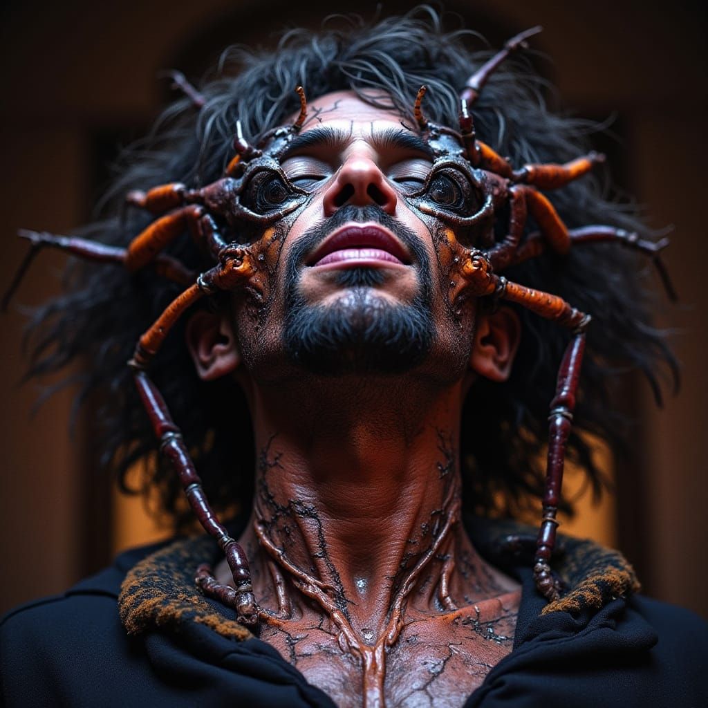 Insectoid Head Revealed in Cinematic Disintegration