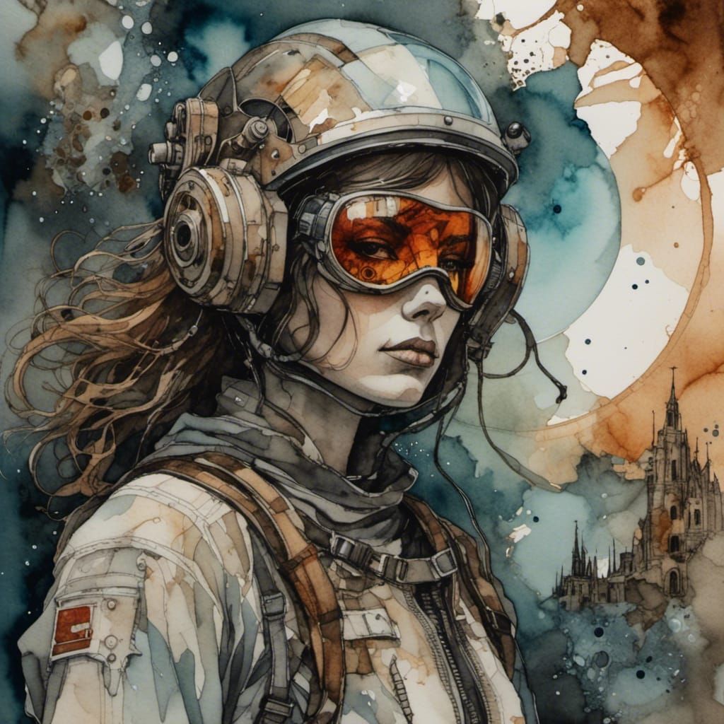 Post-Apocalyptic Venetian Masquerade on Mars