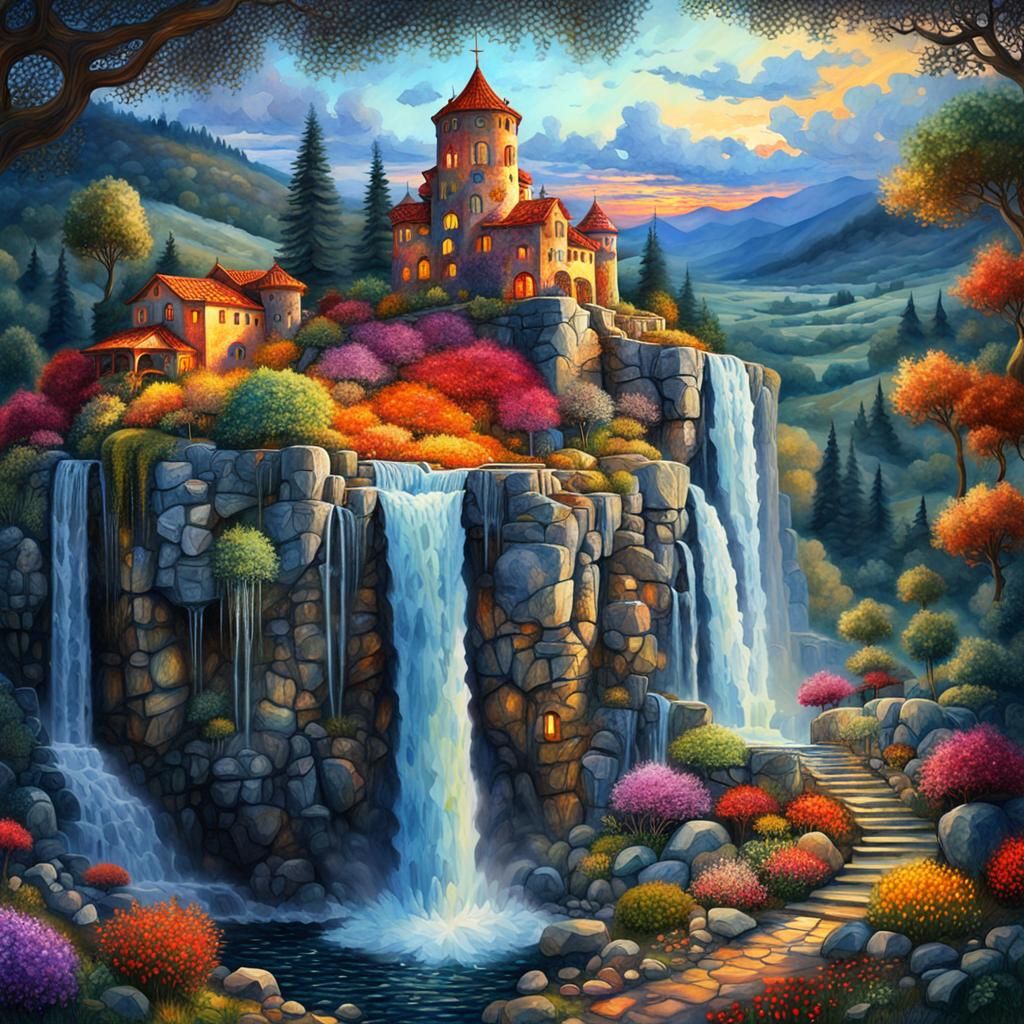 Surreal Landscape by @Chrystal