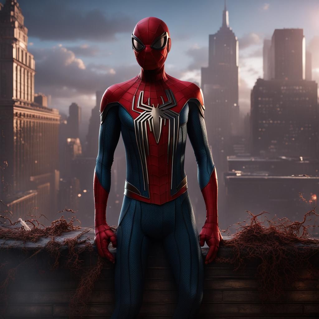 Son of Peter Parker: Detailed Fantasy Art