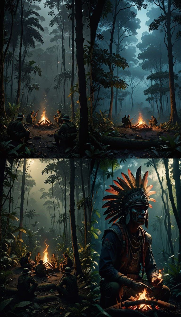 Dayak Warriors Unleash Fear on Dutch Colonial Forces in the ...