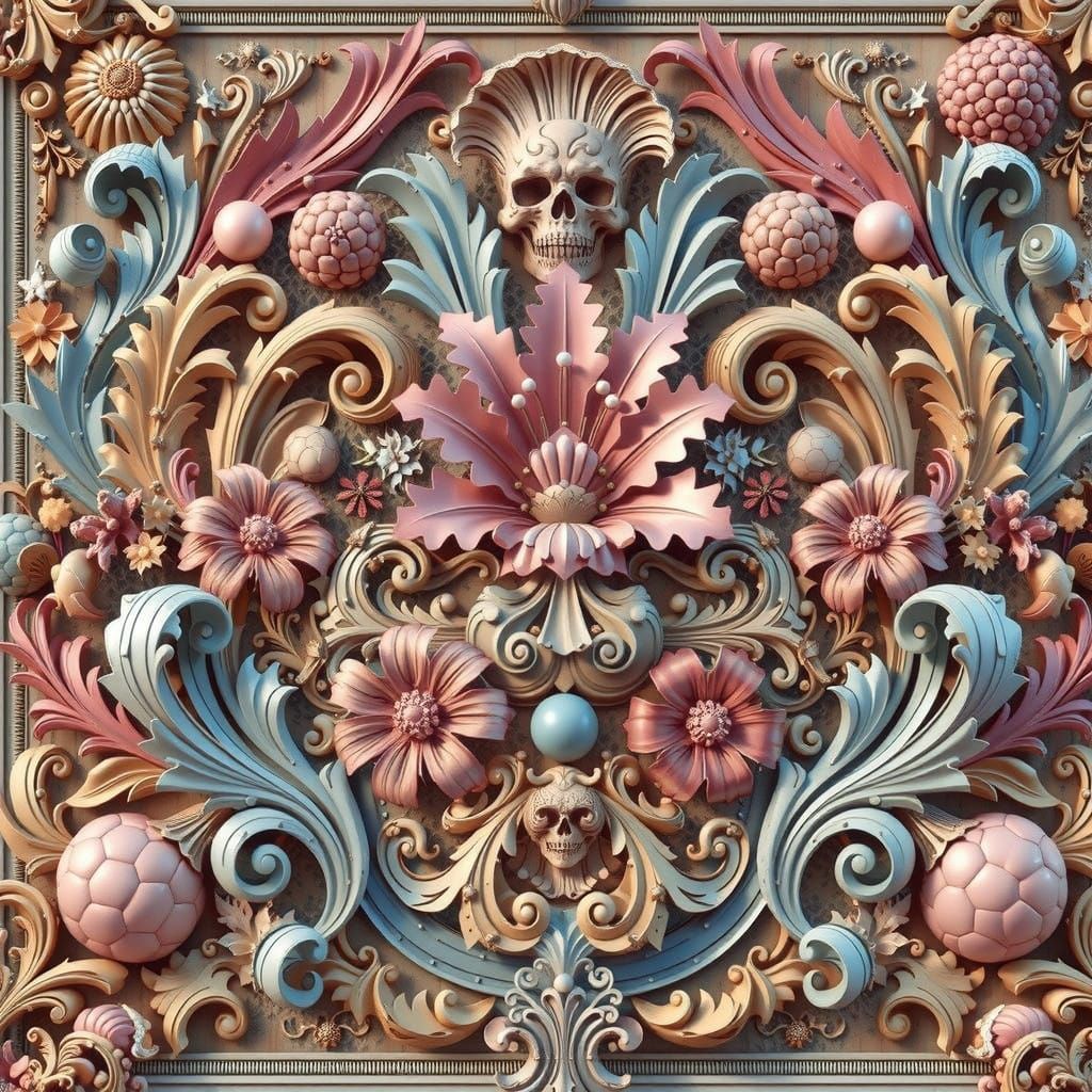 Vibrant Pastel Artwork