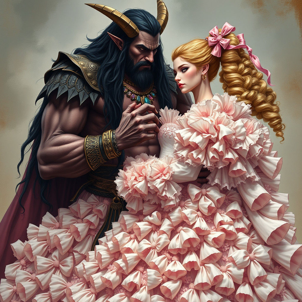 Demon King Helps Bride With Wedding Dress
