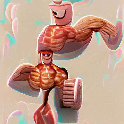 Image of a Muscular Man