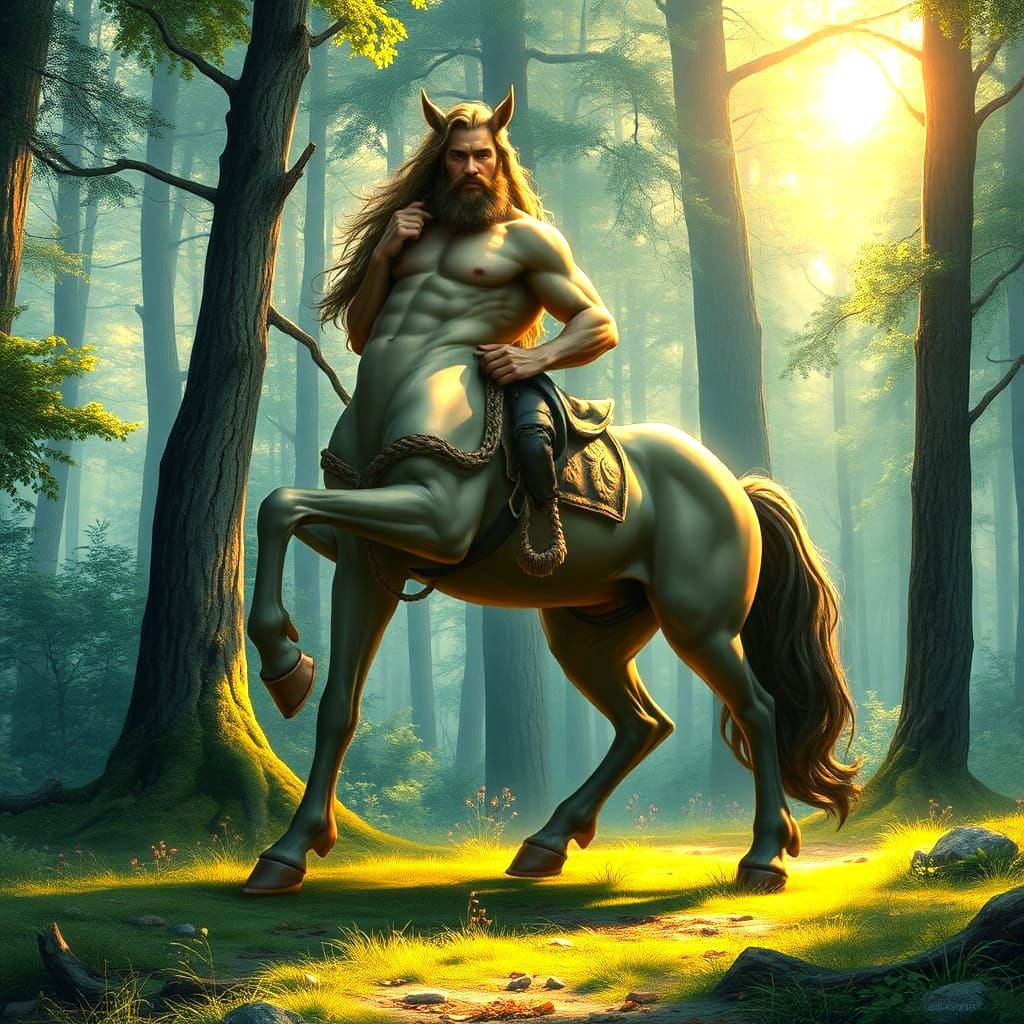 Image of a Centaur Created by AI