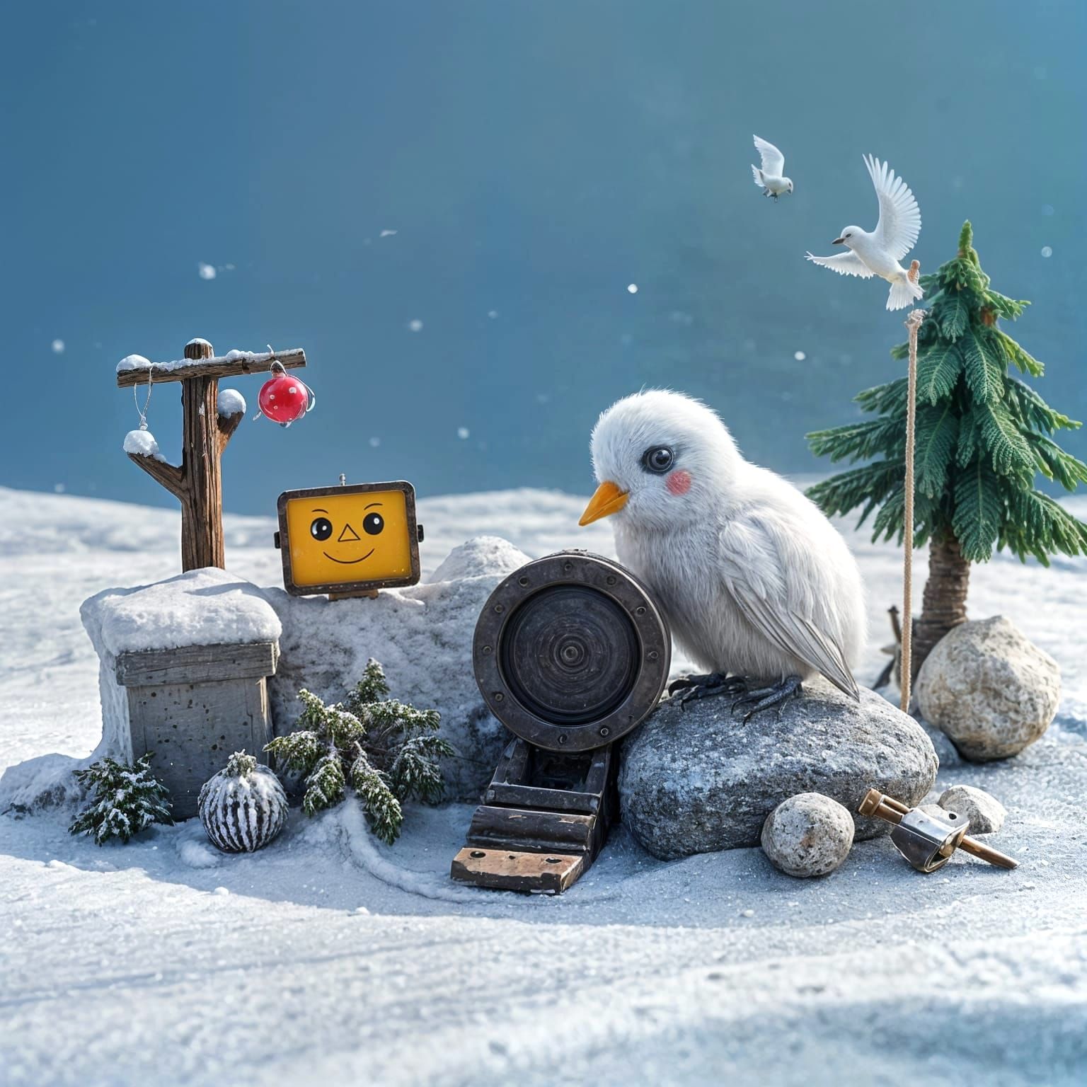 Enchanting Whimsical Scene Generated by AI