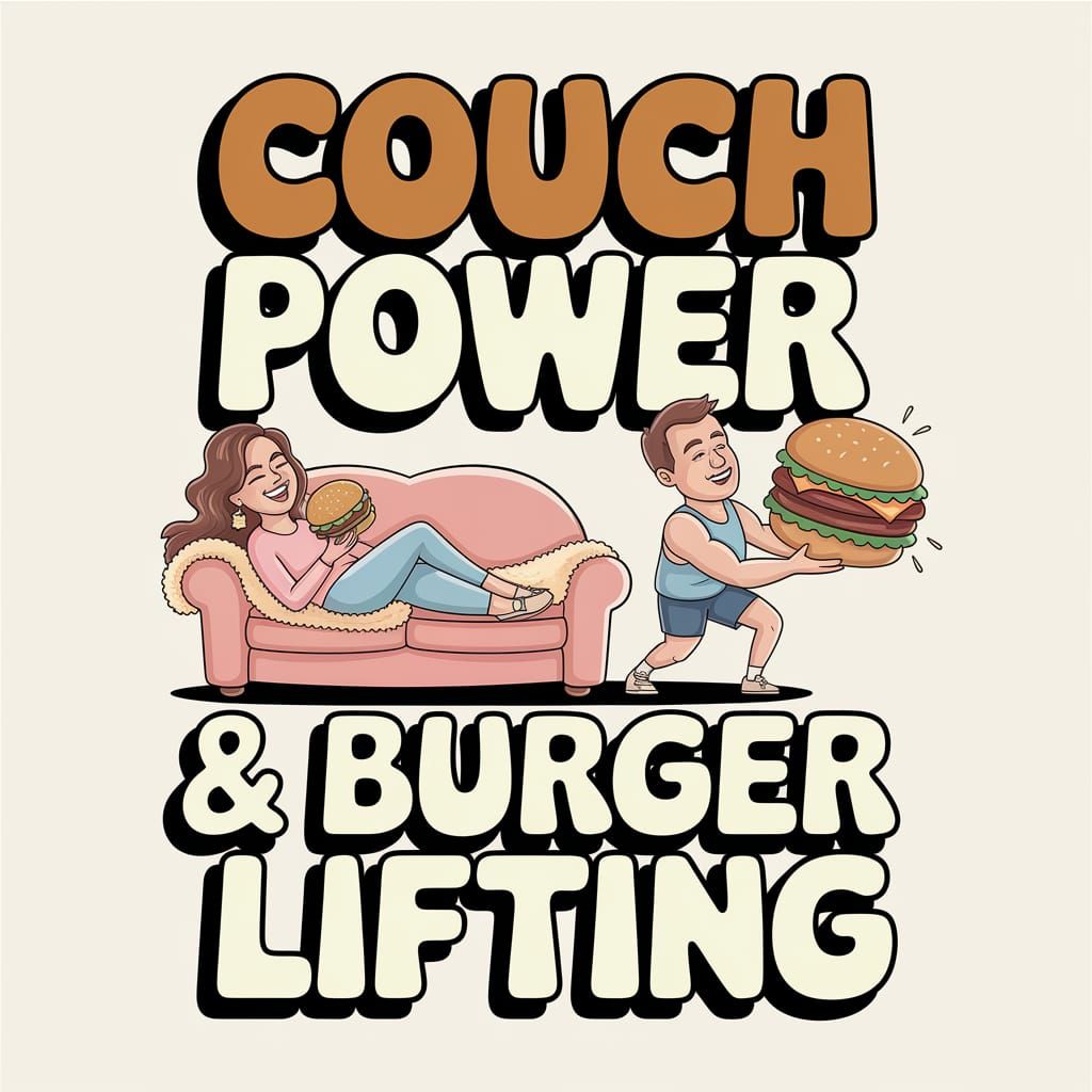 Couch power und Burger lifting