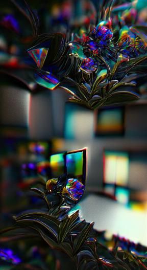 Surreal Dreamscape in Marvel Comics 3D Style