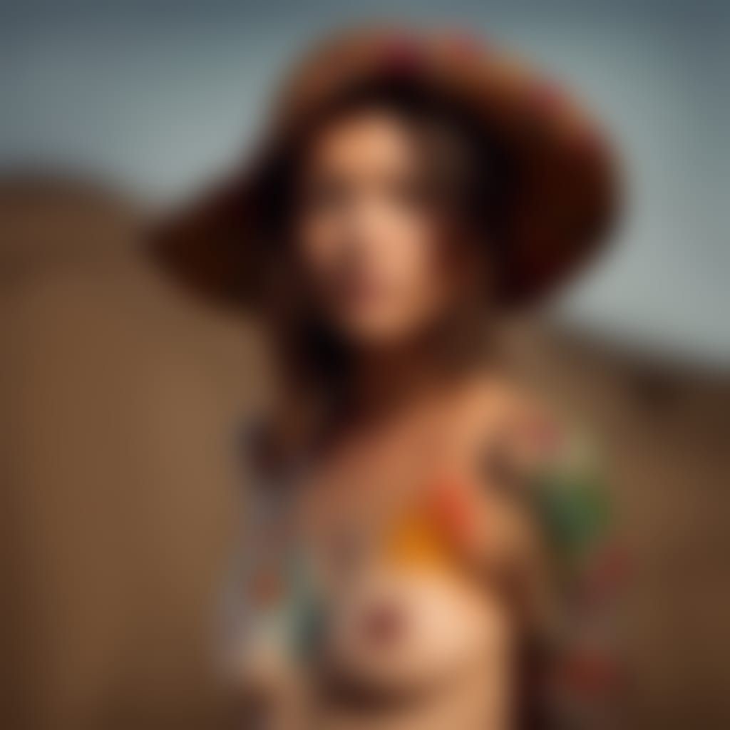 Color Portrait with Bokeh and Sharp Focus