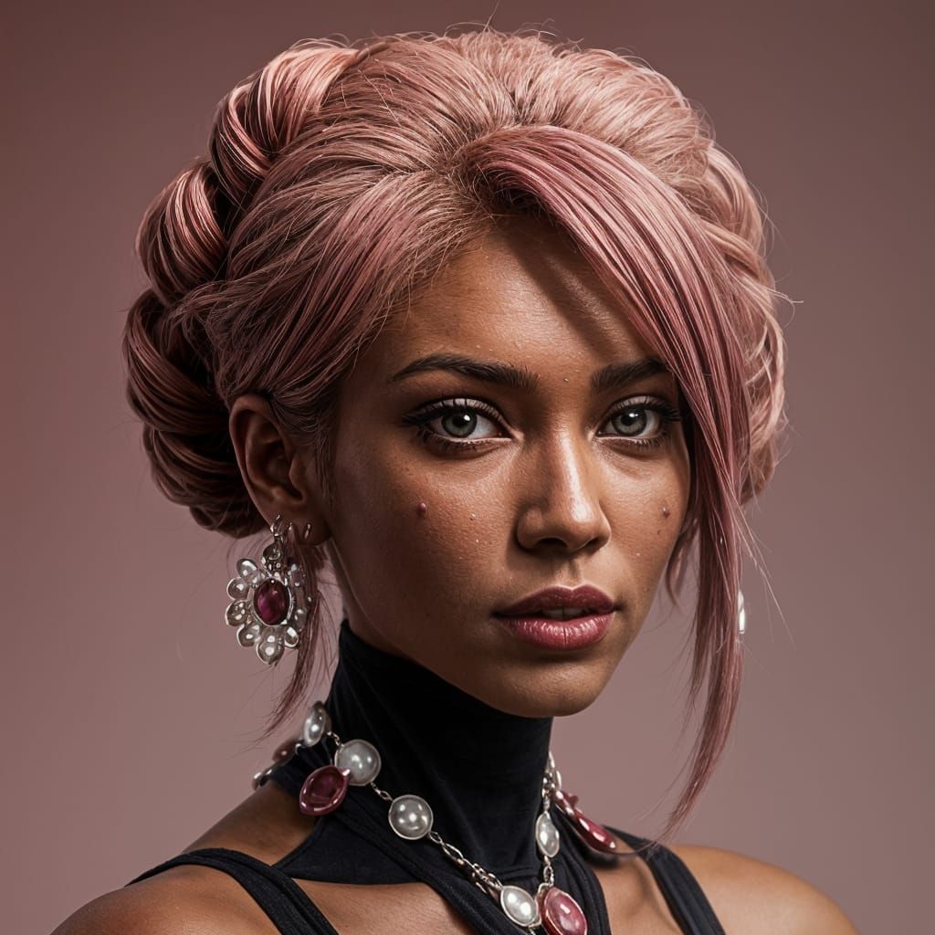 Glamorous Rhodonite Goddess