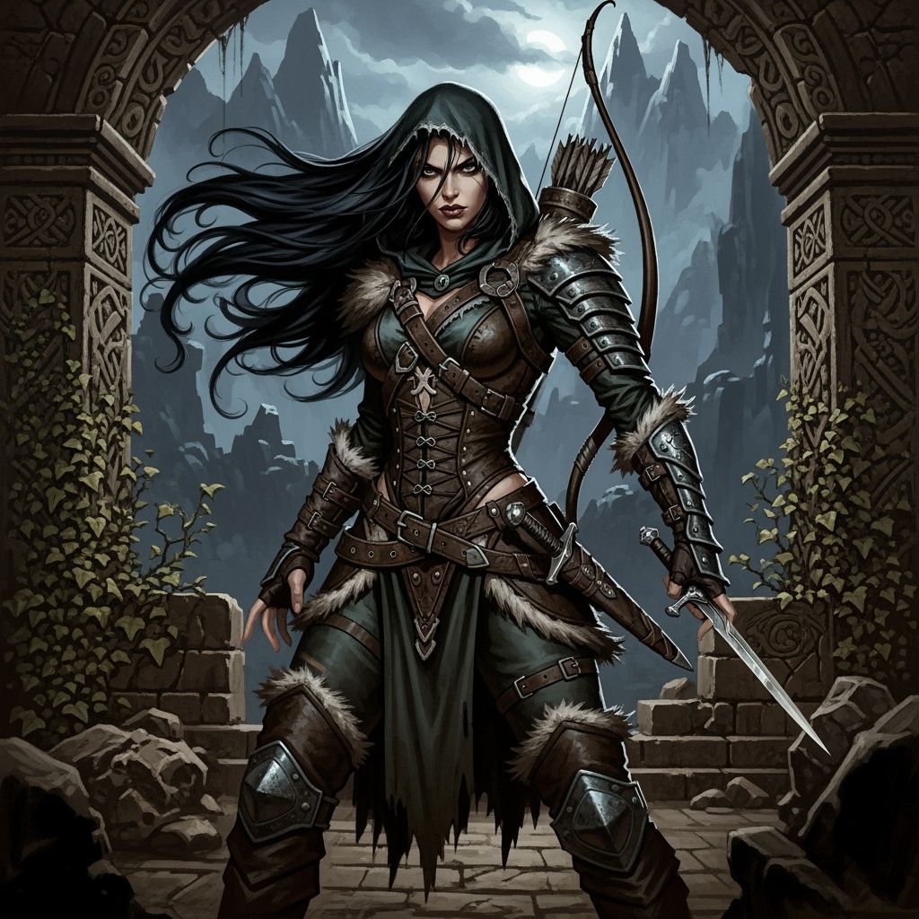 Medieval Fantasy Thief Inspired by Royo