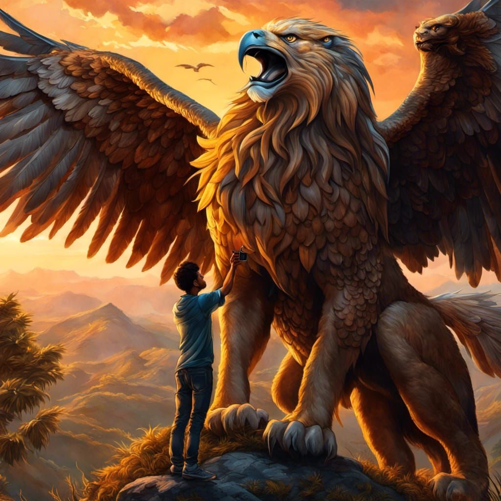 Mythical Creature Selfie