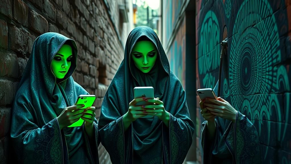 Mystical Alley: Women, Aliens, and Psychedelic Graffiti