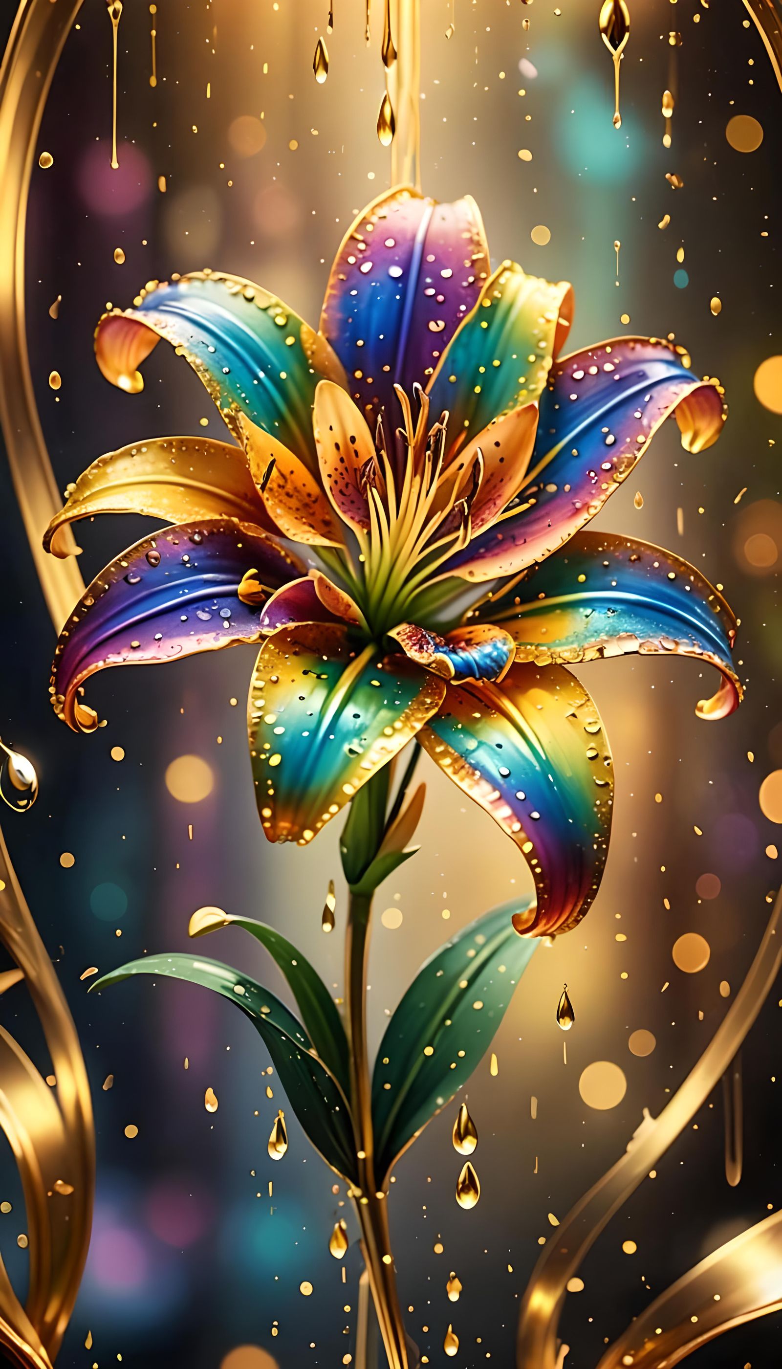 Rainbow Lily