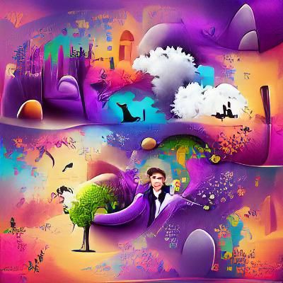 A Colorful World of Pure Imagination