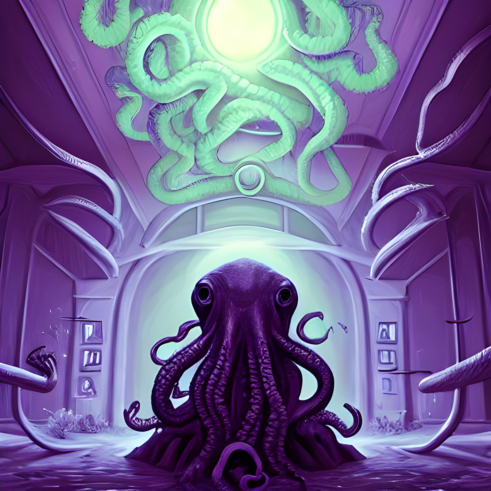 Cthulhu Rendered in Unreal Engine 5