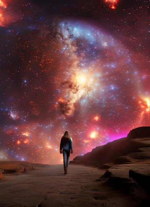 By our own two feet...