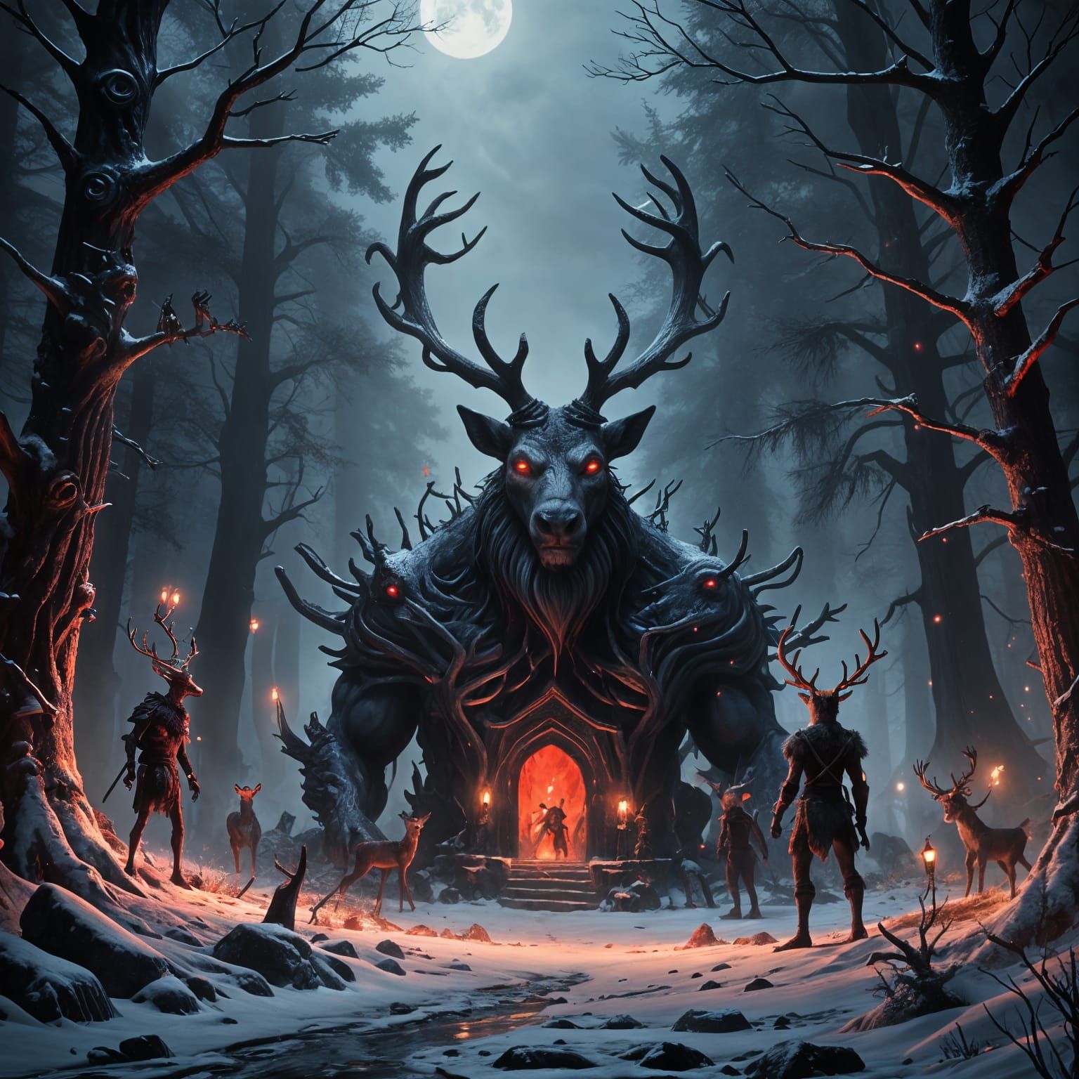 Twisted Holiday Nightmare in Dark, Foreboding Winter Wonderl...