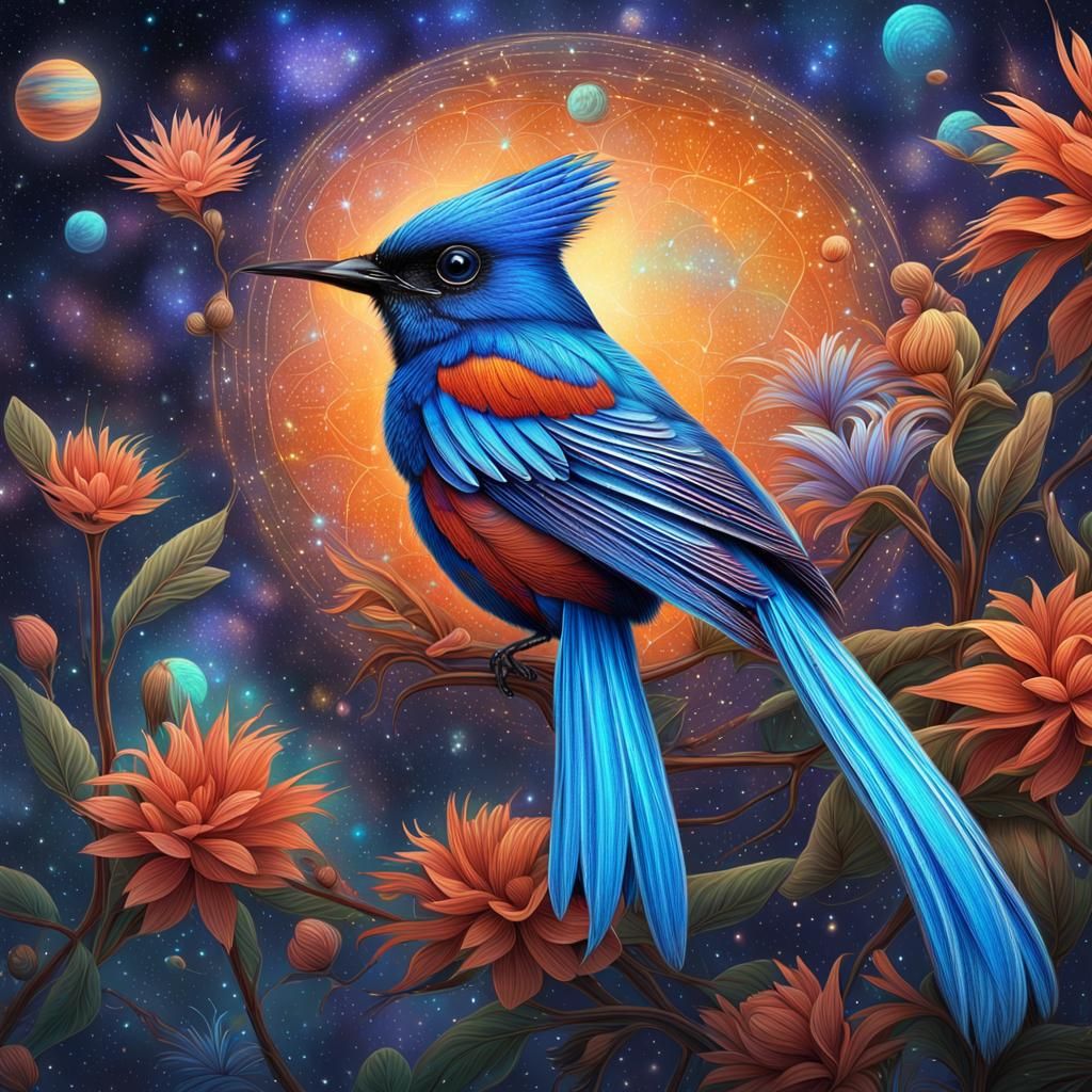 Indian paradise flycatcher