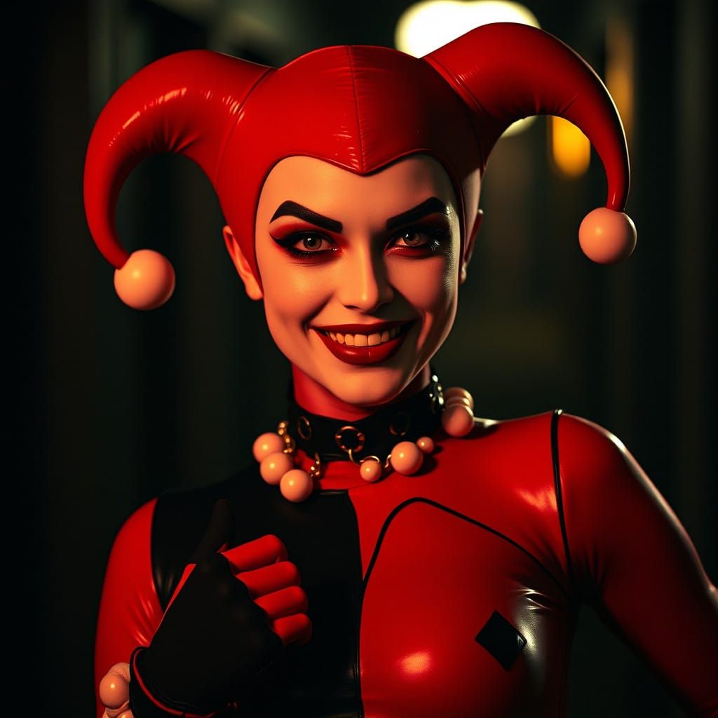 Gothic Whimsy Meets Dark Realism in Cyberpunk Style