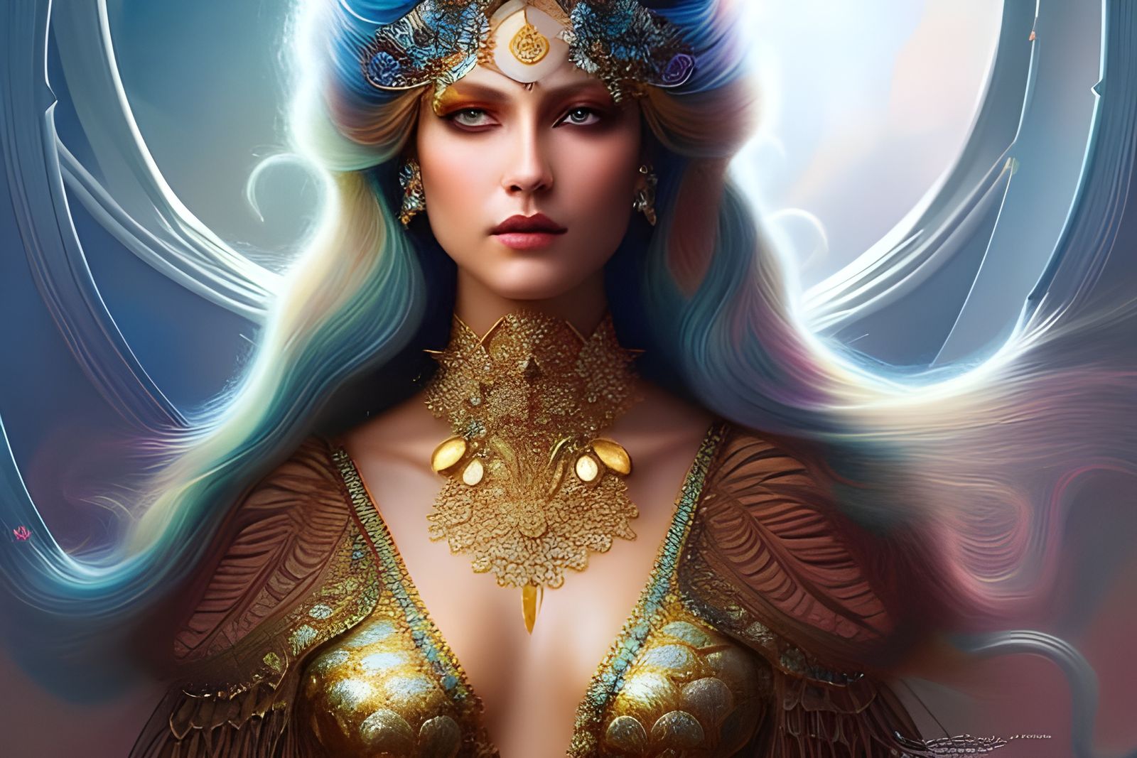 "Portrait of Gorgeous Goddess  -  2009