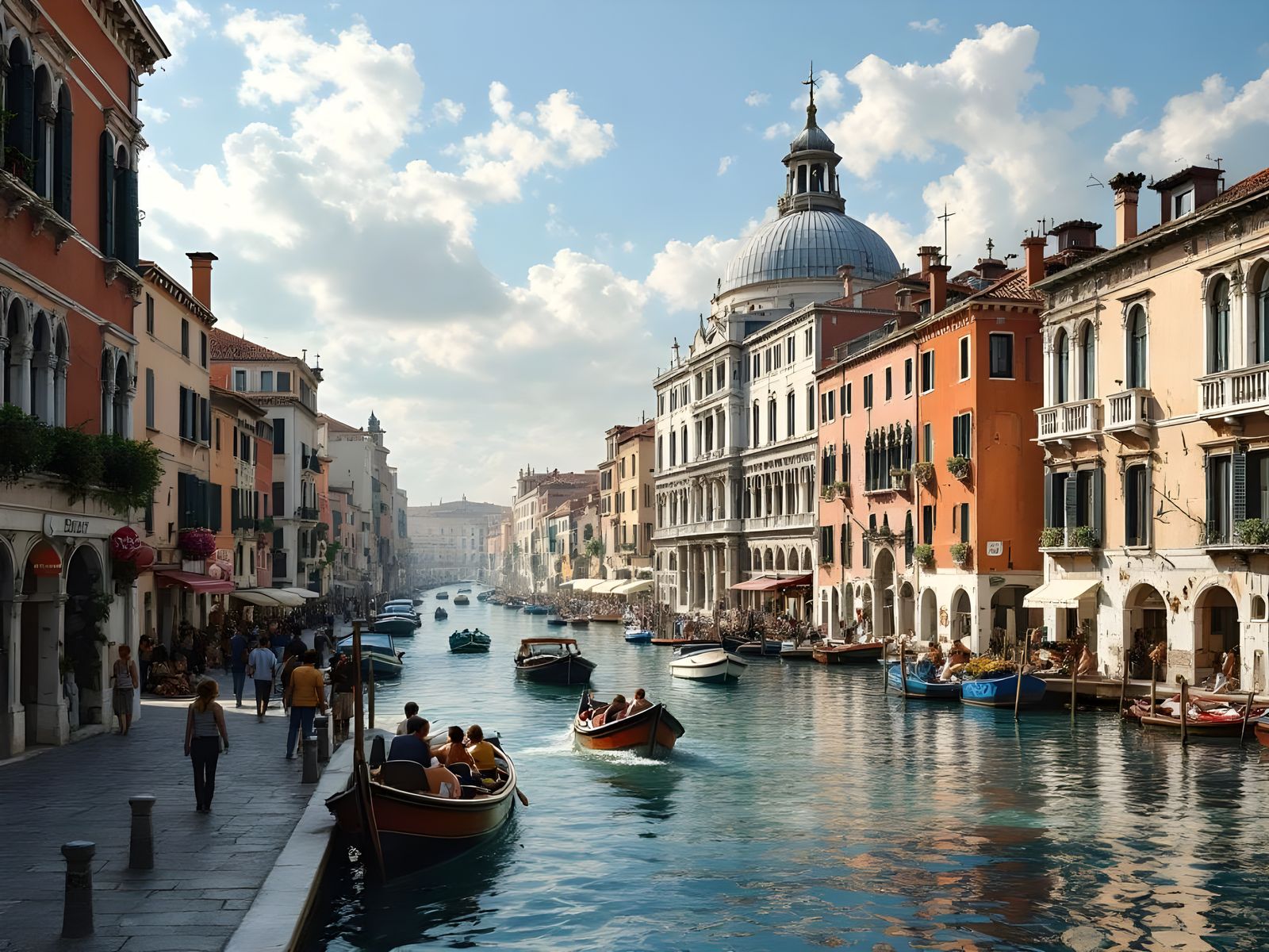 Venice in Peril: A Dark and Ominous Scene